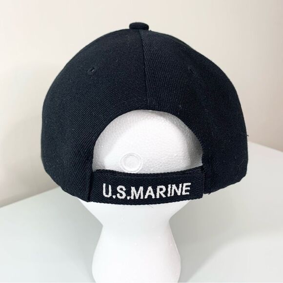 U.S. Marine Corps Bulldog Once A Marine Always A Marine Adjustable Cap - Picture 3 of 6